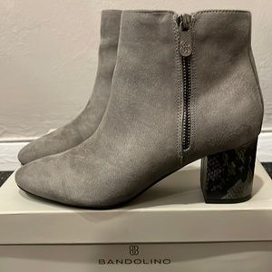 Gray Suede boots by Bandolino